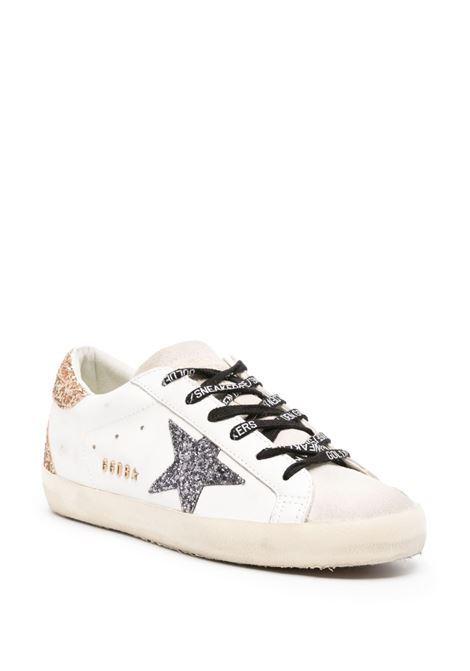 Sneakers super star in bianco, grigio e oro - GOLDEN GOOSE -  donna GOLDEN GOOSE | GWF00102F00535882532